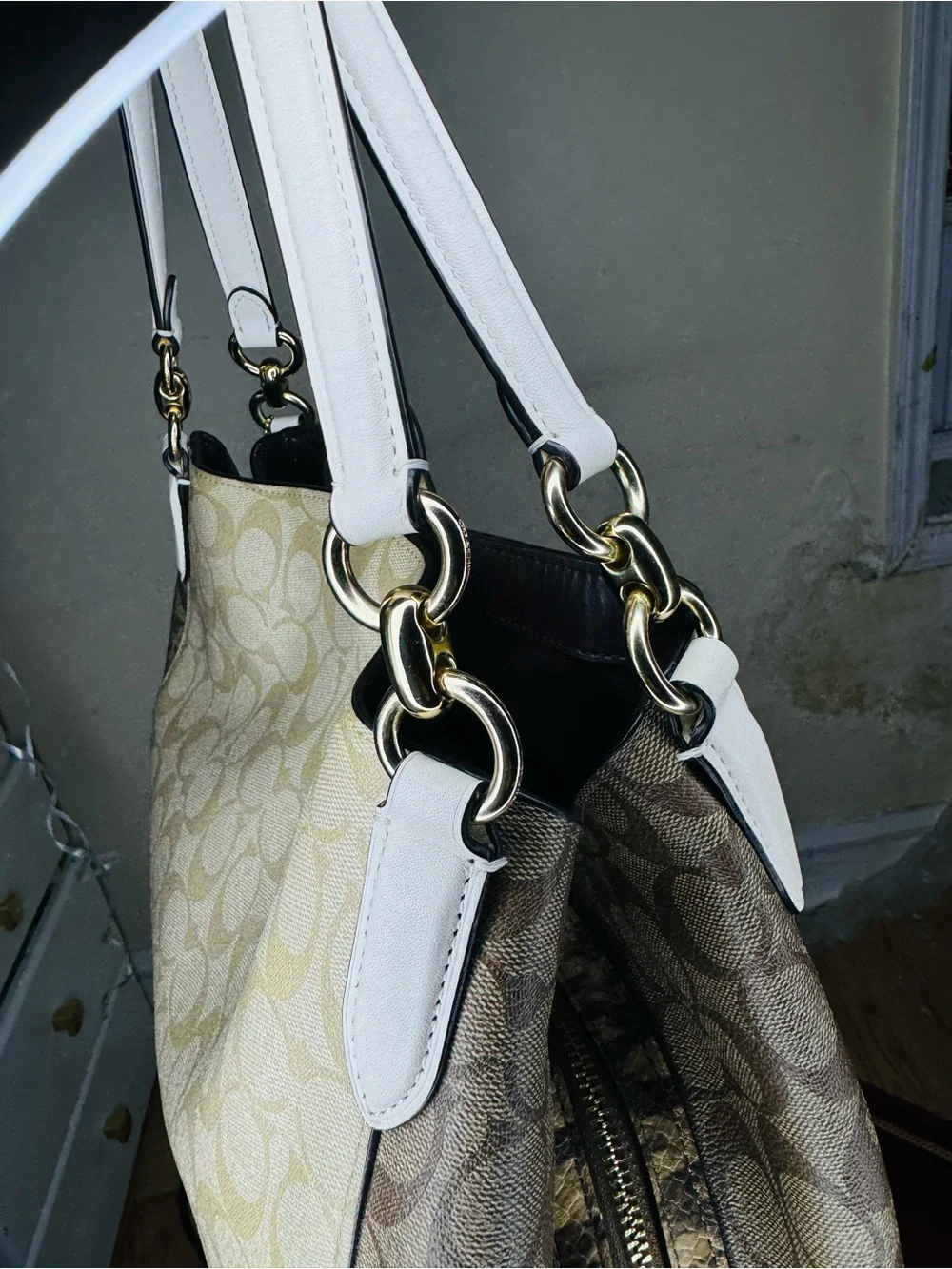 Coach Edie 31 hobo Shoulder Bag in Signature Jacquard